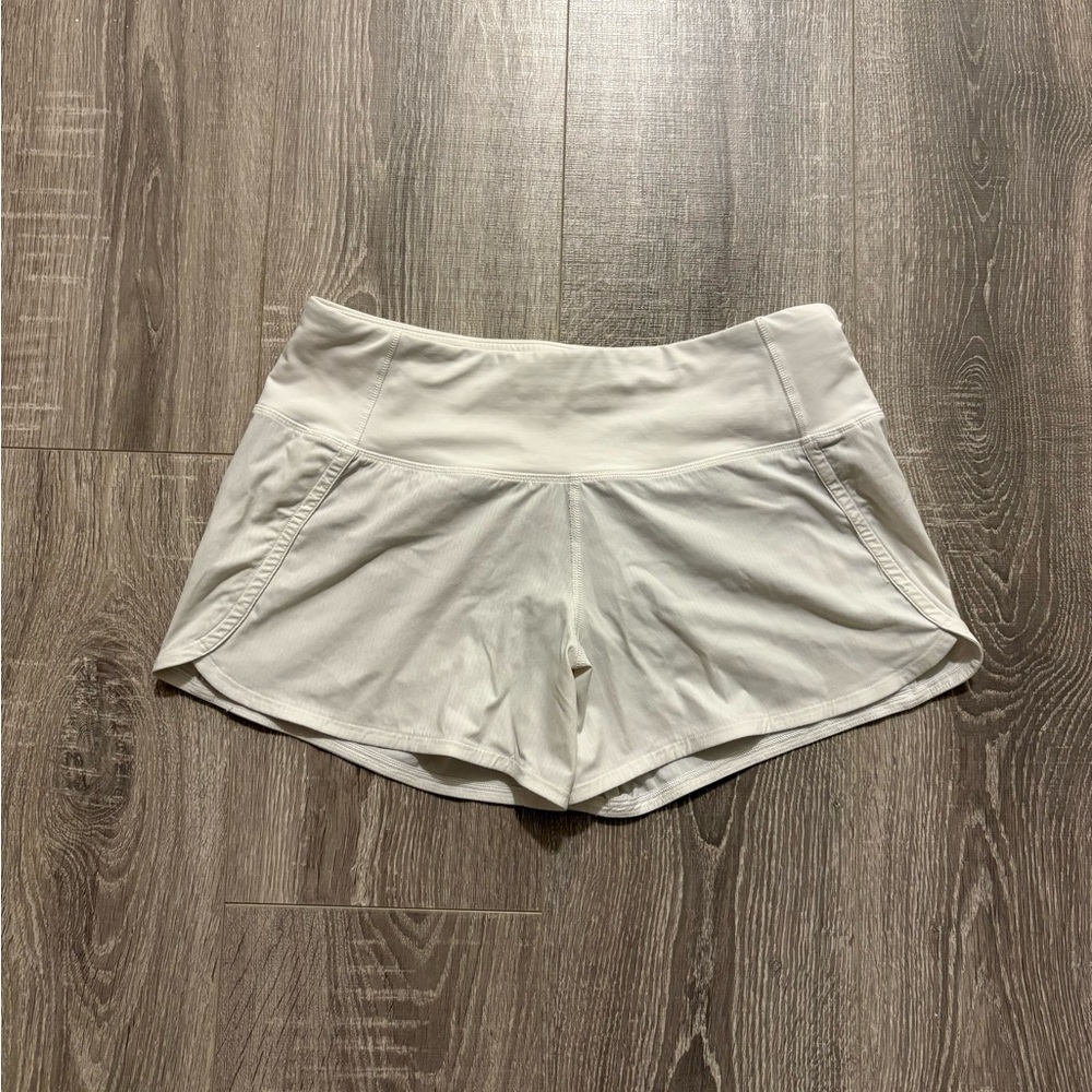 Lululemon White Shorts